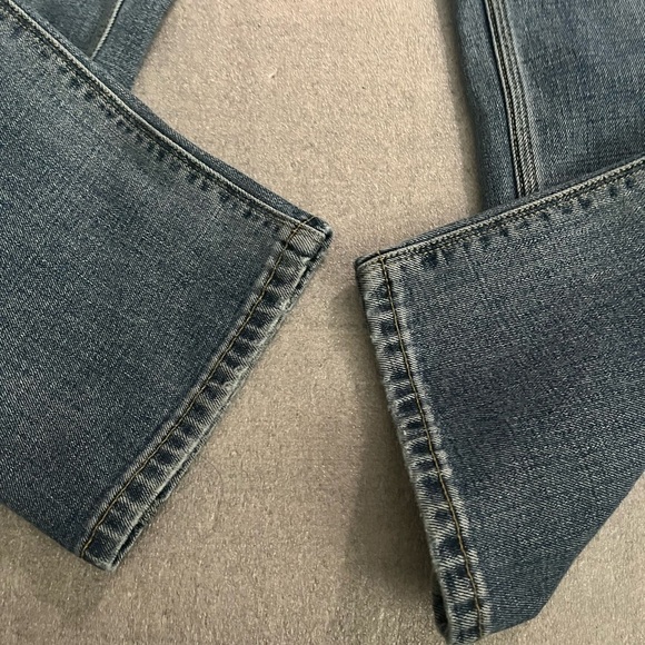 DU/ER Midweight Denim High Rise Straight (Button Fly) - W32 XL29 - Picture 6 of 11